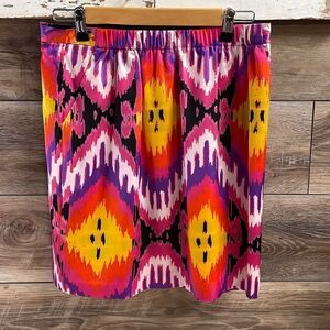 Josephine Studio Petite Ladies Pencil Skirt, Ladies Petite Medium, Orange